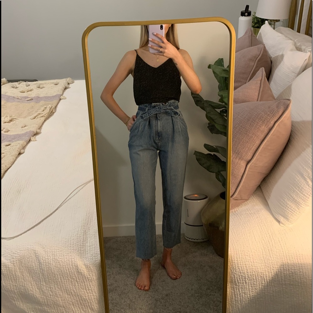 Abercrombie Paper Bag Jeans, Never Been Worn!